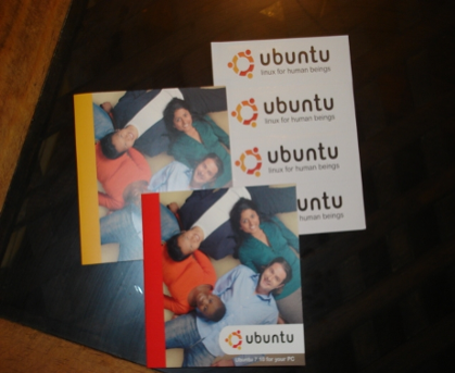 CDs Ubuntu Gutsy Gibbon 7.10